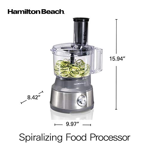 Hamilton Beach Food Processor & Vegetable Chopper for Slicing