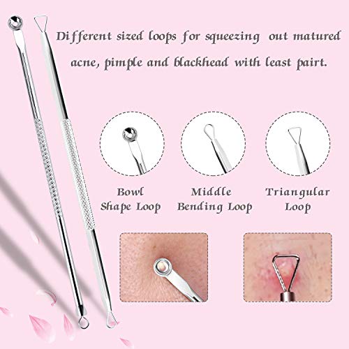 image for HYRIXDIRECT 6 PCS Blackhead Remover Kit Comedone Acne Extractor Blackh