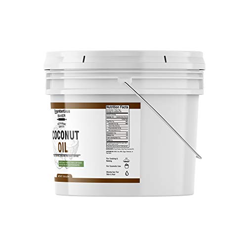 Coconut Oil By Unpretentious Baker, 1 Gallon, Food Grade, Non-Hydrogenated, Flavorless & Scentless - Image 3