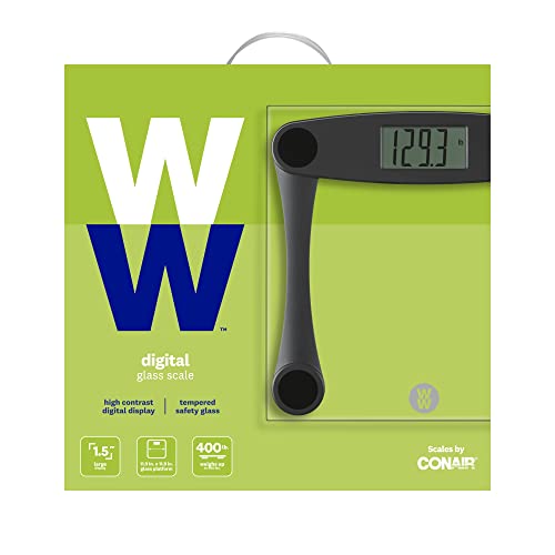 WW Scales By Conair Digital Glass Bathroom Scale on Galleon Philippines
