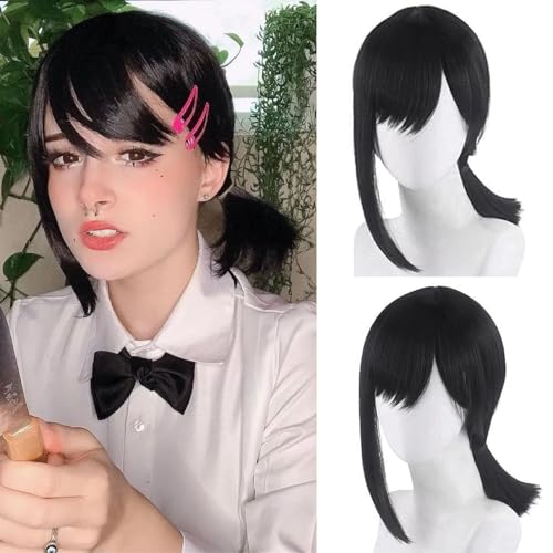 JoneTing Higashiyama Kobeni Cosplay Wig【+Wig Cap】 Short Black