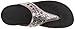 FitFlop Women's Biker Chic Flip Flop, Pewter, 6 M US