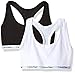 Calvin Klein Women's Carousel 2 Pack Bralette, Black/White, S