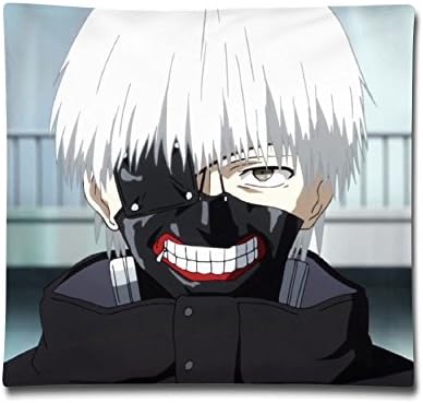xingjiewangluo New Arrive Anime Pillowcase!Tokyo Ghoul 18" X 18" (Twin Sides)