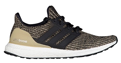 Adidas men s ultraboost, black/black/raw gold, 10 m us