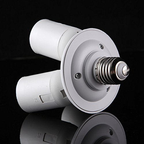 image for UTP 3 in1 4 in1 E27 Base LED Bulb Holder Socket 110V-240V Splitter Lig