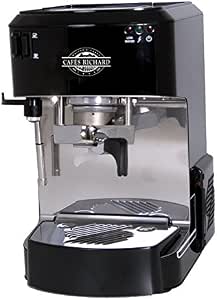 Máquina café espresso PodStar E.S.E. en negro cafetera italiana :  Amazon.com.mx: Hogar y Cocina