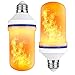 Brizled LED Light Bulb, 4W 1500K Light Bulbs, 4 Modes Light Bulbs with Upside Down Effect Simulated Flaming Christmas Decorative Lights for Home, Garden, Bedroom, Party, Bar Decor, 2 Pack