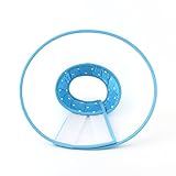 Dog Cat Vet Elizabethan Collar Cone Wound Healing Brace Blue S size