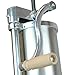 New Age Living Vertical Sausage Casing Stuffer | 3L 8lbs Capacity | Stainless Steel Construction With Metal Gears | 3 Year Warranty
