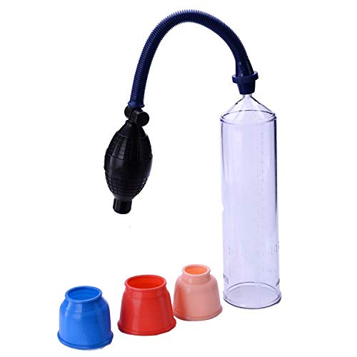 2019 Upgrated + Direction Manual XL Enlarge Massager-Man Pumps + Press Ball + 3 Sleeves for P-?nÃ¬s Up P-?nÃ¬s En-larg-ement Vacuum Pump P-?nÃ¬s Extender Male