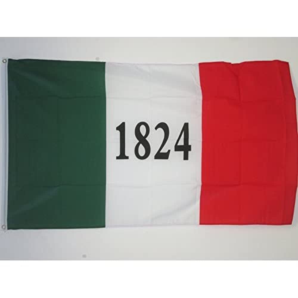 AZ FLAG - Alamo 1824 Flag - 3x5 Ft - 100D Polyester Alamo 1824 - Usa Banner with Two Metal Grommets - Fade Resistant - Vivid Colors - 3' x 5' Feet - 150x90 Cm