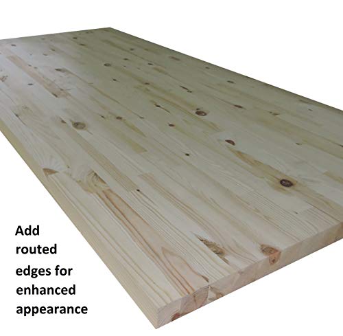 Allwood 1" x 36"x 48" Pine Table/Counter/Island Top