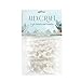 Wholesale 12 PCS Vintage Flatback Faux Pearl Flower Buttons Sew Embellishment Bulk 28MM