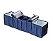 AUTOARK Foldable Multi Compartment Fabric Car Truck Van SUV Storage Basket Trunk Organizer and Cooler Set,Navy Blue,AK-009