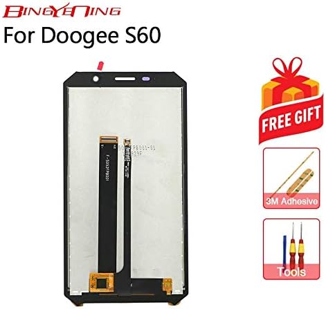 AiBaoQi For Doogee S60/S60 lite Touch Screen+LCD Display Assembly Replacement (Black Screen) (Black Screen) (Black Screen)