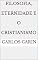 Livro Filosofia, Eternidade e o Cristianismo