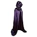 Colorful House Unisex Full Length Hooded Cape Costume Cloak/1PC (Purple, 59