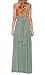 Chuanqi Womens Formal Bridesmaid Dresses Cocktail Party Maxi Dress by
