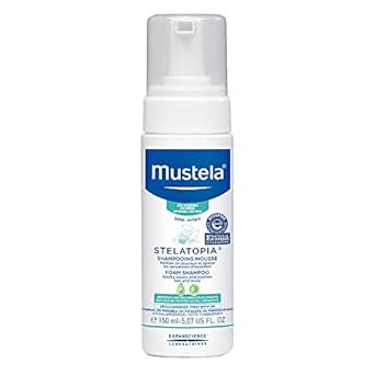 mustela stelatopia cleansing cream şampuan 500 ml