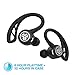 JLab Audio Epic Air Elite True Wireless Sport Earbuds | Headphones for Working Out, Sweatproof | 6-Hour Battery Life, 32-Hour Charging Case | Music Controls | Bluetooth Headphones | Black
