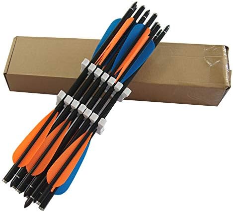 Jiexi 特価 Hwyp 50グラスファイバー矢印アーチェリークロスボウ矢印クロスボウボルト12個入り