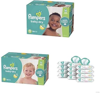 pampers baby dry 5 144