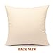 4TH Emotion Happy Fall Y'all Truck Pumpkin Throw Pillow Case Cushion Cover 18 x 18 Inch Cotton Linen Halloween Thanksgiving Home Decor