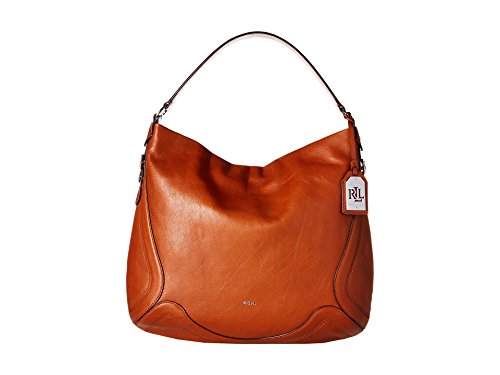 LAUREN Ralph Lauren Women s Birchfield Hally Hobo Lauren Tan Handbag
