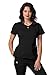 ADAR UNIFORMS Adar Pop-Stretch Junior Fit Taskwear Empire Henley Top