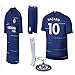 Chelsea 2018 19 Replica Eden Hazard Kid Soccer Jersey Kit : Shirt, Short, Socks, Bag, Key Chain