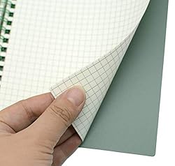 Yansanido Spiral Notebook, 4 Pcs A5 Thick Plastic
