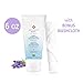 SHOOSHA Baby Lotion, 6 oz Organic Baby Lotion w/Bonus Washcloth, Organic Baby Skin Care, Baby Face Cream, Natural Baby Body Lotion & Baby Cream for Sensitive Skin, Lavender Lotion
