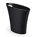 Umbra Skinny Trash Can – Sleek & Stylish Bathroom Trash Can, Small Garbage Can Wastebasket for Narrow Spaces at Home or Office, 2 Gallon Capacity, Galaxy
