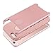 iPhone 6 Plus/6s Plus case KXLY 2 in 1 Hybrid Heavy Duty Shockproof Protective Cover Hard PC Rugged Soft TPU Bumper Dual Layer+Screen Protector+Stylus[Light Rose Gold]