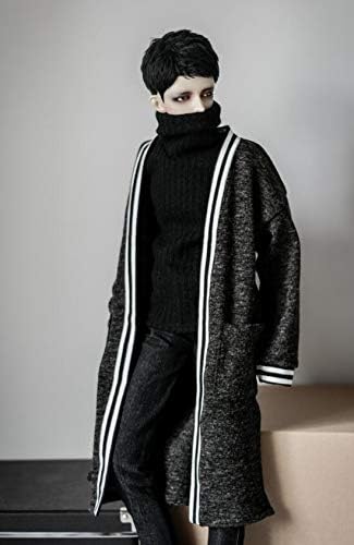 Amazon ファッションダークグレー ホワイトコート ロングカーディガン1 3 1 4少年おじさんbjd Sd Msdドール服 Grey Sd10 Girl フィギュア ドール 通販