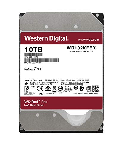 Western Digital Red Pro 10 TB 3,5 inch NAS interne harde schijf - 7200 rpm - WD102KFBX - Image 3