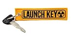 Cg Keytags Unique Key Chains for Motorcycles, Scooters, Cars, Gifts, and More (Launch Key) (1)