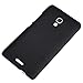 Nillkin Frosted Matte Hard Case Cover Shell Pack of Screen Protector Film Compatible for Huawei Ascend Mate 2 (Black)