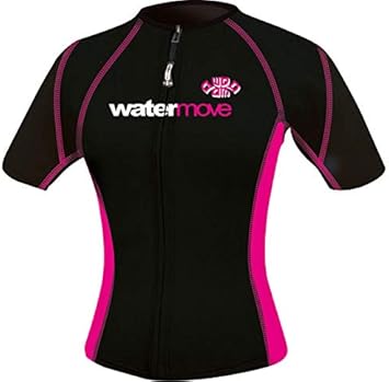 Amazon Watermove ウォータームーブ レディース 女性用 ショートスリーブボレロ 保温水着 Wmb あったか水着 フィットネス水着 ダイエット 大きなサイズ 水泳 プール シニア Watermove ウォータームーブ マリンスポーツ