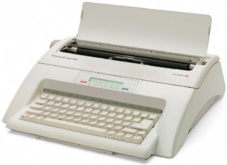 Olympia 252661001 Schreibmaschine, Carrera de luxe MD, Schreibleistung 11 Zeichen/Sekunde
