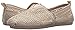 Skechers BOBS Women's Bobs Plush-Daisy Crochet Ballet Flat, Natural, 10 M US