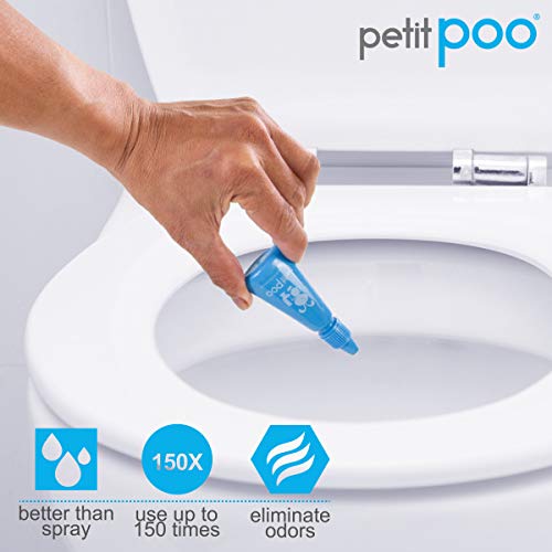 Petit Poo All Natural Toilet Odor Drops Deodorizer Eliminator Odor