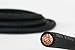 TEMCo INDUSTRIAL WC0054-100' (50' Blk, 50' Red) 1/0 Gauge AWG Welding Lead & Car Battery Cable Copper Wire Black + RED | Made in USA