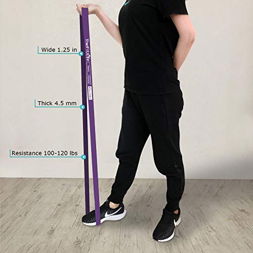 TheFitLife Resistance Pull Up Bands PullUp Assist Exercise Bands, Long Workout Loop Bands for