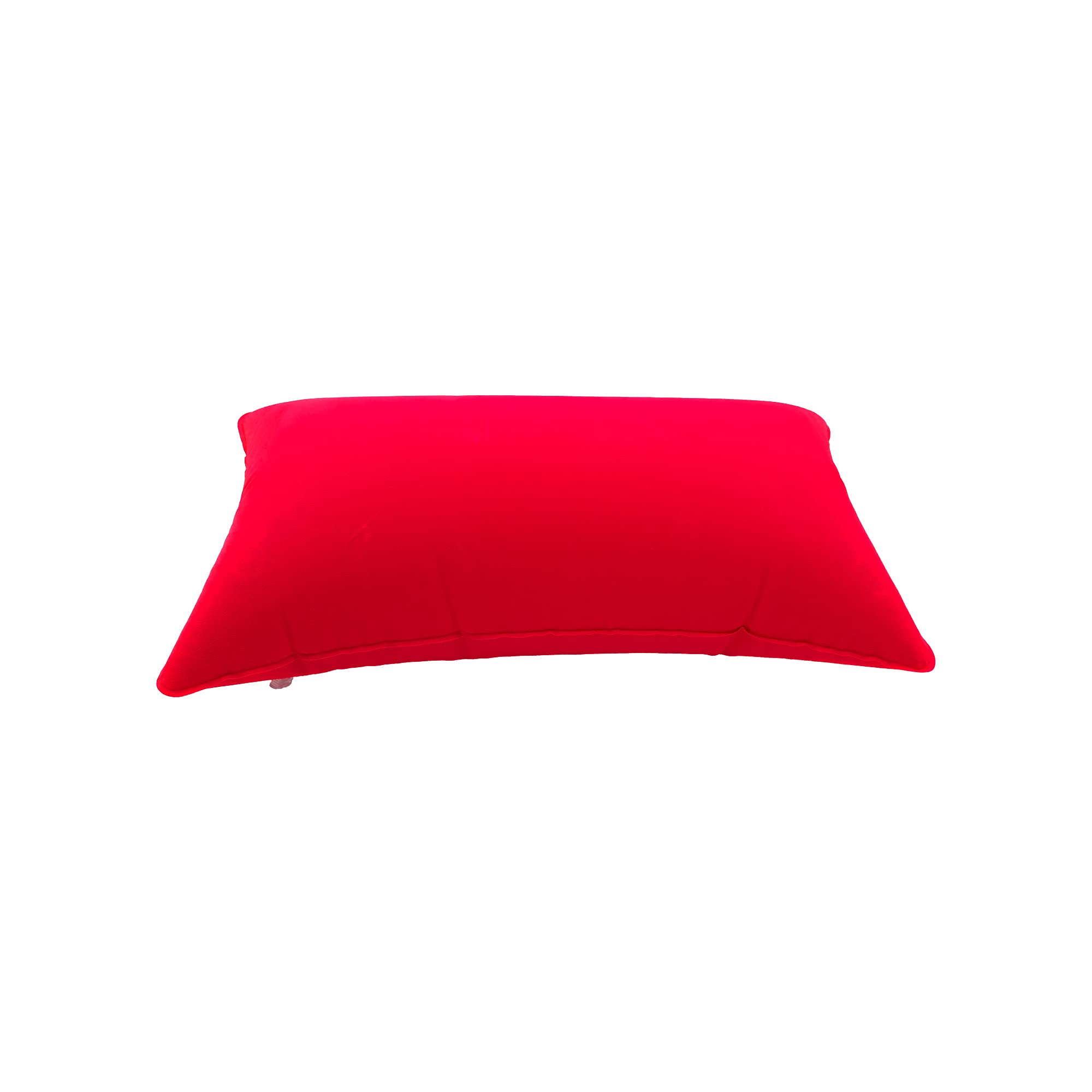 schone Inflatable Pillow –Red Colour – Space Saving – Deflates to Wallet Size – COMFORTABLE FOR TRAVELLING
