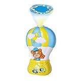Happkid Baby Crib Soother Baby Soother for Sleep, Air Balloon Light Soothe with Colored Projector and Melodies