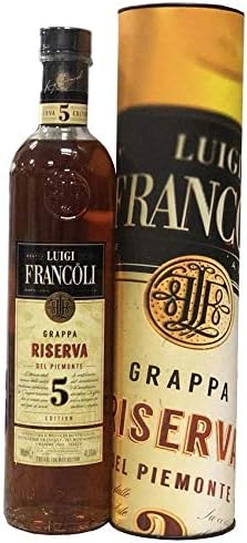 Luigi Francoli Grappa Riserva 5 Anni Barrique 70 Cl In Astuccio Amazon It Alimentari E Cura Della Casa