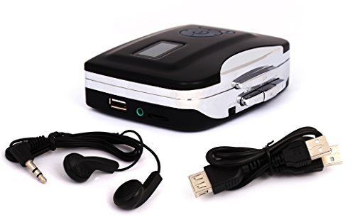 Arrela Portable Ezcap USB Portable Cassette to MP3 Converter Tape-to-MP3 Player Through USB Flash Disk with Headphones - Thumbnail 6