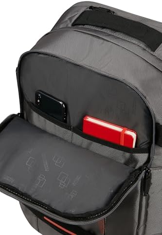 Urban Track - Mochila portátil 15.6" – 45 cm, 29 L - 3 compartimentos grandes - Gran capacidad - Ergonómica - Compartimento acolchado para portátil - Grau (Dark grey)